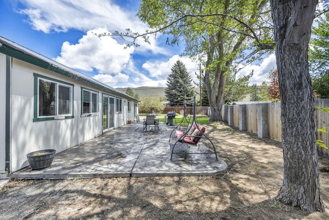 3760 Brant St, Reno, NV 89508 - fenced backyard featuring a patio