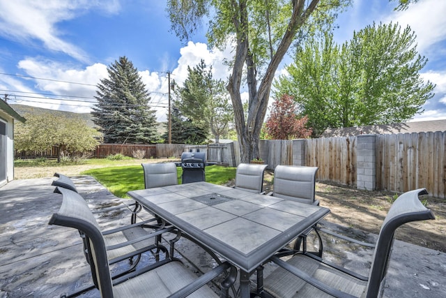 3760 Brant St, Reno, NV 89508 - view of patio / terrace featuring outdoor dining area and grilling area