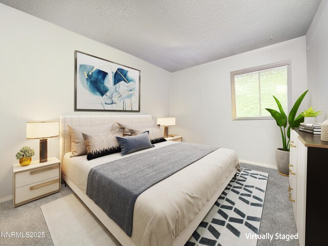 1714 Meadowvale Way, Sparks, NV 89431 - bedroom with light carpet, a textured ceiling, and baseboards