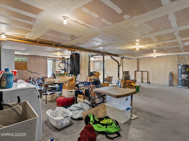 60 Redstone Dr, Reno, NV 89512 - basement featuring strapped water heater and healthy amount of natural light