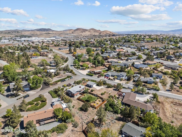 60 Redstone Dr, Reno, NV 89512 - aerial view of residential area with mountains