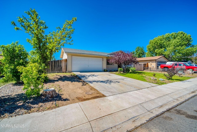 636 Aja Pl, Dayton, NV 89403 - single story home with concrete driveway and a garage