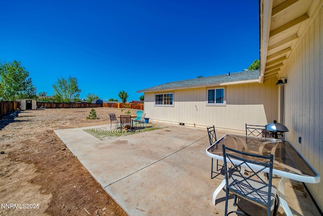 636 Aja Pl, Dayton, NV 89403 - fenced backyard with a patio