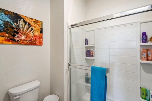 1733 Treeline Dr, Fernley, NV 89408 - bathroom featuring a shower stall and toilet