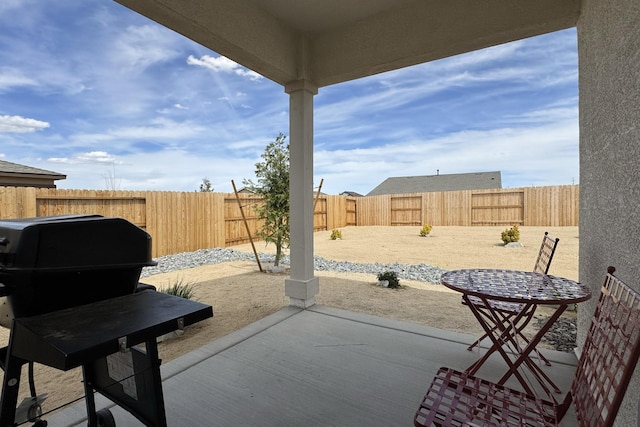 1733 Treeline Dr, Fernley, NV 89408 - fenced backyard with a patio