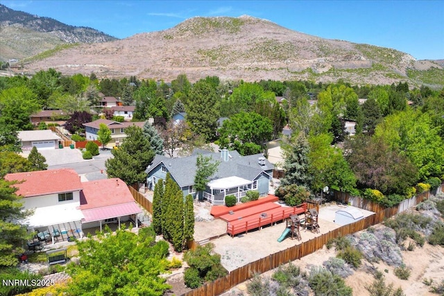 3277 Dartmouth Ct, Carson City, NV 89703 - aerial view of a mountainous background