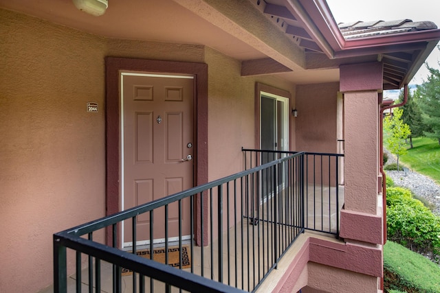 6850 Sharlands Ave Unit H2044, Reno, NV 89523 - doorway to property with stucco siding