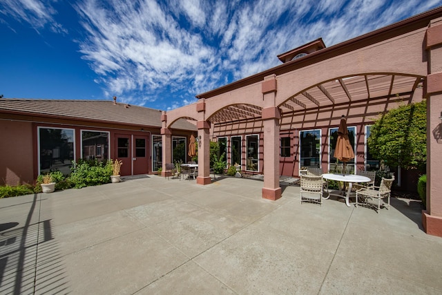 6850 Sharlands Ave Unit H2044, Reno, NV 89523 - view of patio / terrace with outdoor dining area and a pergola