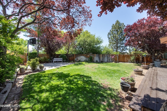 1635 Black Oak Rd, Sparks, NV 89436 - view of yard featuring a patio
