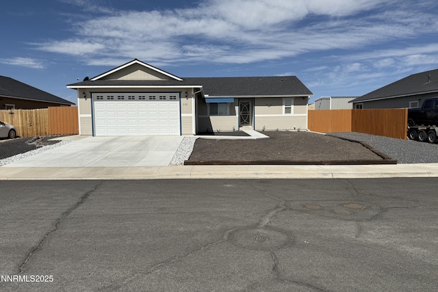 3185 Cliffrose Dr, Silver Springs, NV 89429 - ranch-style house with driveway and a garage