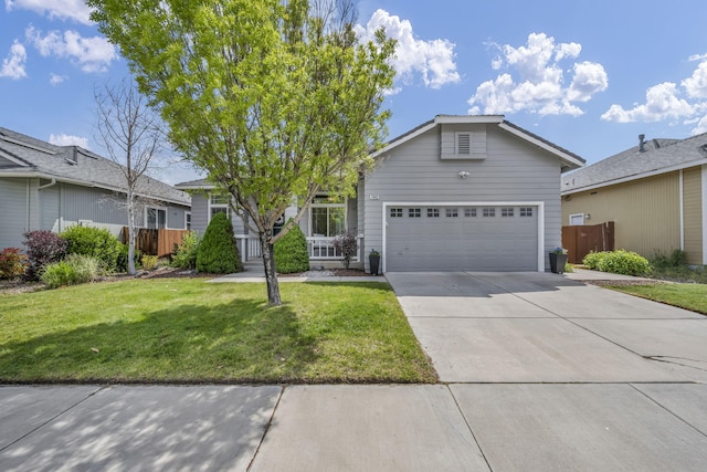 7442 Celeste Dr, Reno, NV 89511 - view of front of house with an attached garage and driveway