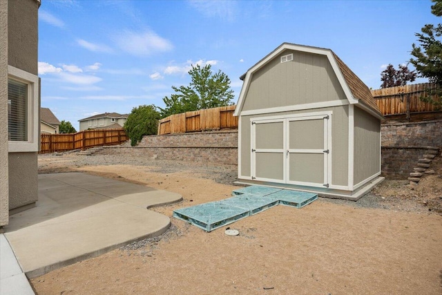 5625 Spandrell Cir, Sparks, NV 89436 - view of shed featuring a fenced backyard