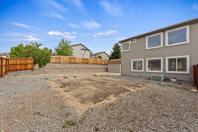 5625 Spandrell Cir, Sparks, NV 89436 - fenced backyard featuring central AC