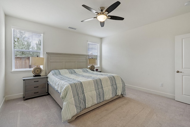 7480 Souverain Ln, Reno, NV 89506 - carpeted bedroom with baseboards and ceiling fan