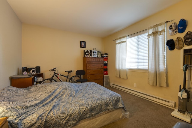 4941 Catalina Dr Apt 2, Reno, NV 89502 - carpeted bedroom with a baseboard heating unit