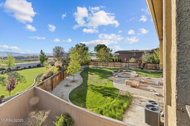 2675 Weymoor Ct, Reno, NV 89521 - view of yard with central AC