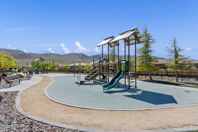 2675 Weymoor Ct, Reno, NV 89521 - community playground featuring a mountain view