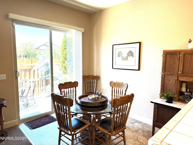 6680 Aston Cir, Sparks, NV 89436 - dining room with baseboards