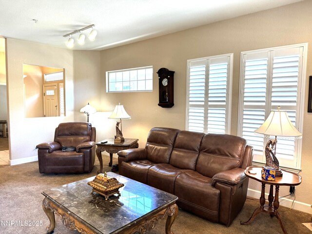 6680 Aston Cir, Sparks, NV 89436 - carpeted living room with baseboards