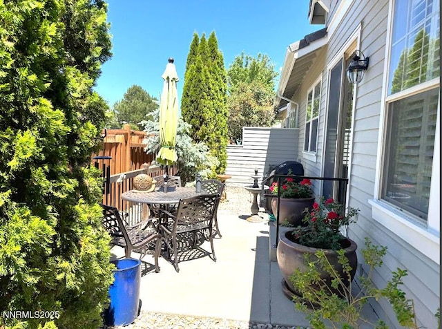 6680 Aston Cir, Sparks, NV 89436 - view of patio featuring outdoor dining area