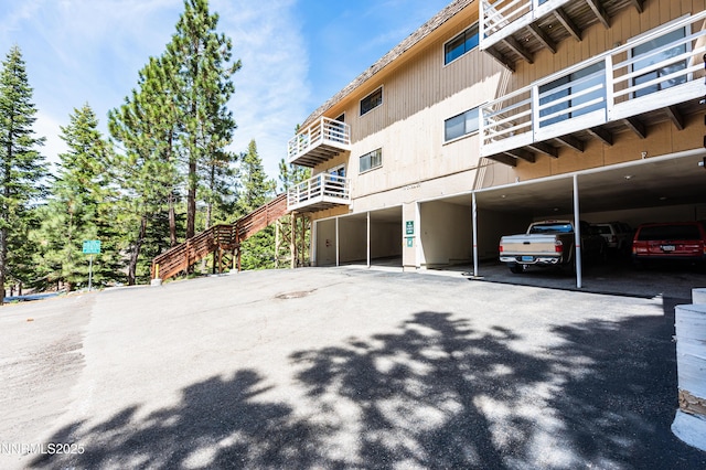 769 Tina Ct # H, Stateline, NV 89449 - view of property featuring covered parking