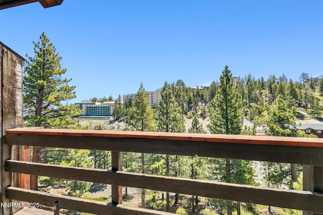 383 Tramway Dr Unit B, Stateline, NV 89449 - view of balcony
