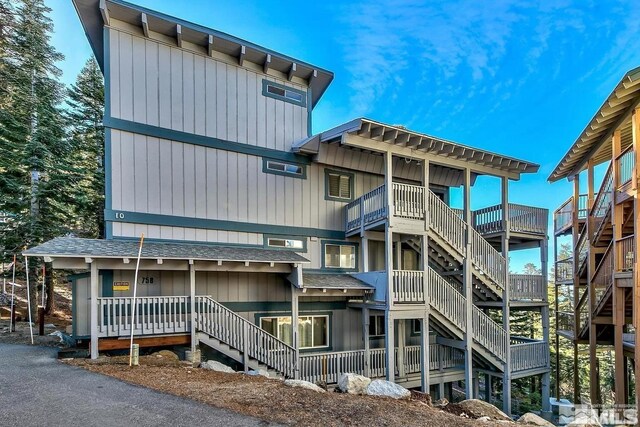 758 Milky Way Ct Unit B, Stateline, NV 89449 - view of property featuring stairway