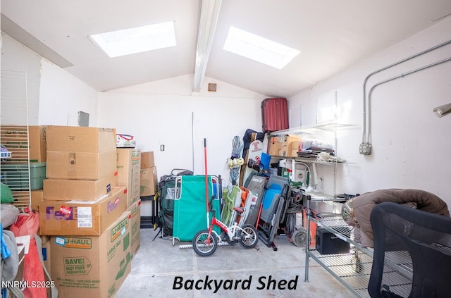 244 Ave De La Couleurs Ave, Sparks, NV 89434 - storage room with a skylight