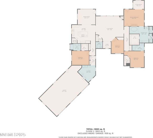193 N Argyle Ct, Reno, NV 89511 - property floor plan