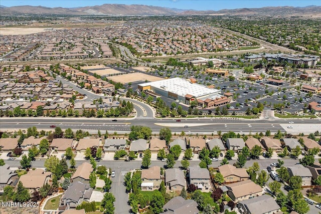 2349 Dodge Dr, Sparks, NV 89436 - aerial view of property's location with nearby suburban area and mountains