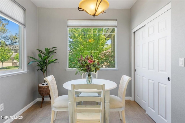 2349 Dodge Dr, Sparks, NV 89436 - dining area with light wood-style floors and baseboards