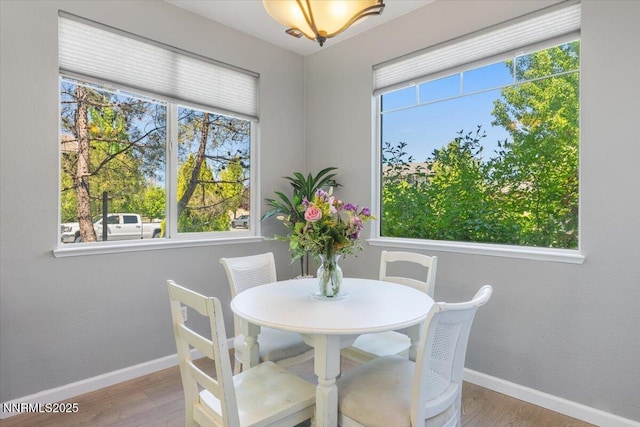 2349 Dodge Dr, Sparks, NV 89436 - dining space with baseboards and wood finished floors