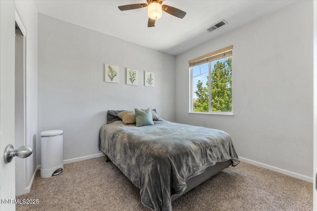 2349 Dodge Dr, Sparks, NV 89436 - bedroom with carpet, baseboards, and a ceiling fan