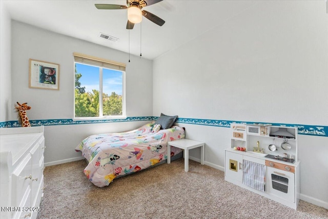 2349 Dodge Dr, Sparks, NV 89436 - carpeted bedroom featuring baseboards and a ceiling fan