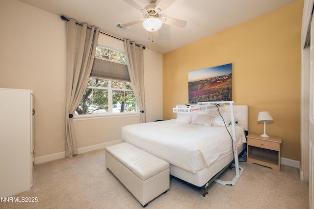 1601 Jones St, Minden, NV 89423 - carpeted bedroom featuring baseboards and ceiling fan