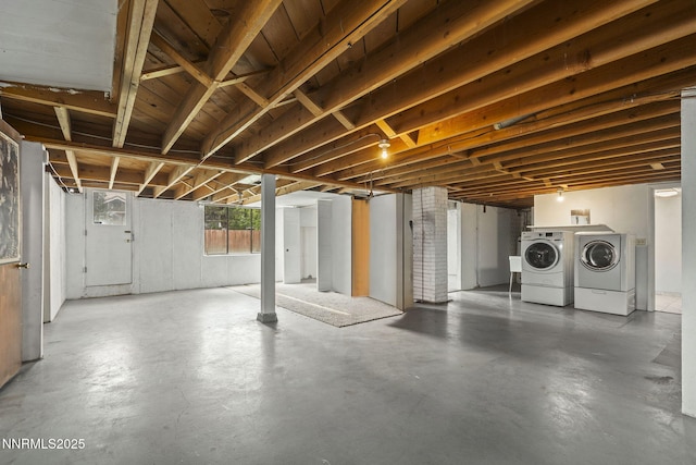 438 Glenmanor Dr, Reno, NV 89509 - basement featuring independent washer and dryer