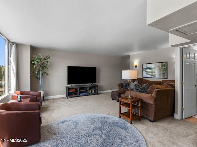280 Island Ave Unit 302, Reno, NV 89501 - carpeted living room featuring baseboards