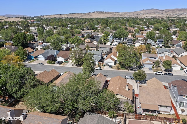 1821 Fargo Way, Sparks, NV 89434 - aerial view of residential area featuring a mountain backdrop