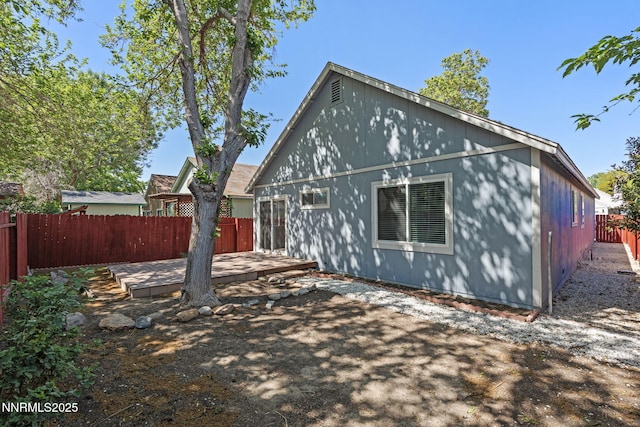 1821 Fargo Way, Sparks, NV 89434 - rear view of property with a fenced backyard