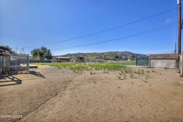 11815 Mistletoe St, Reno, NV 89506 - view of yard with a mountain view