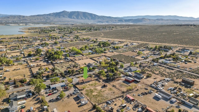 11815 Mistletoe St, Reno, NV 89506 - aerial view of property and surrounding area featuring mountains and a desert landscape