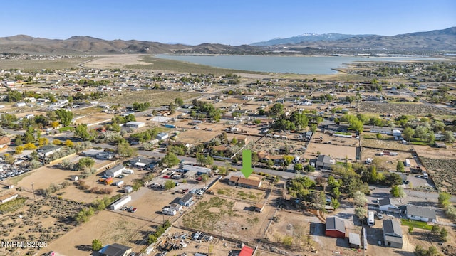 11815 Mistletoe St, Reno, NV 89506 - drone / aerial view of a water and mountain view