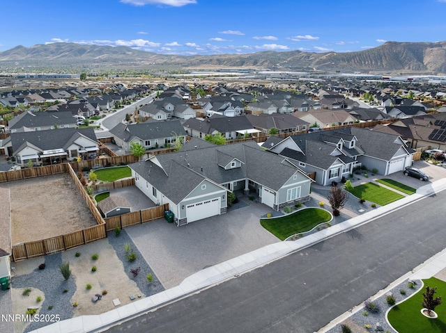 11621 Desert Shadow Dr, Sparks, NV 89441 - aerial view of residential area with a mountain backdrop