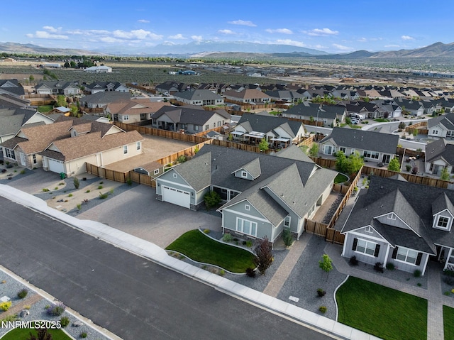 11621 Desert Shadow Dr, Sparks, NV 89441 - aerial perspective of suburban area featuring mountains