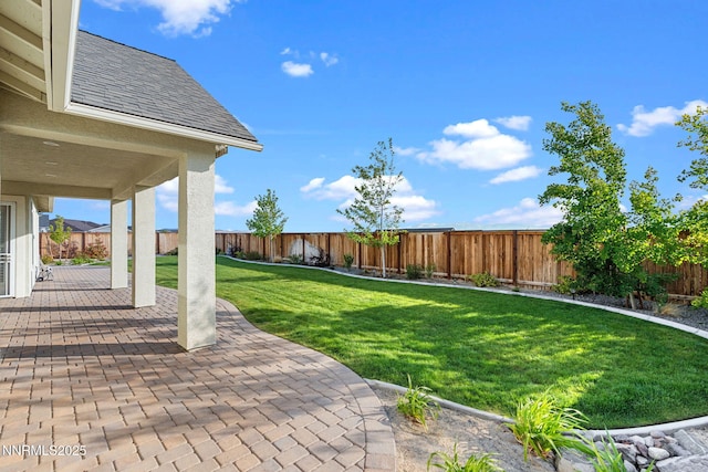 11621 Desert Shadow Dr, Sparks, NV 89441 - view of yard featuring a patio