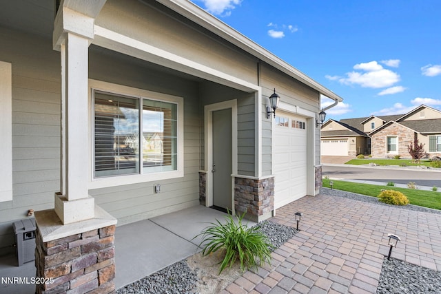11621 Desert Shadow Dr, Sparks, NV 89441 - covered porch with an attached garage