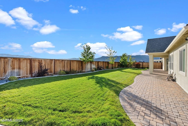 11621 Desert Shadow Dr, Sparks, NV 89441 - view of yard featuring a patio area