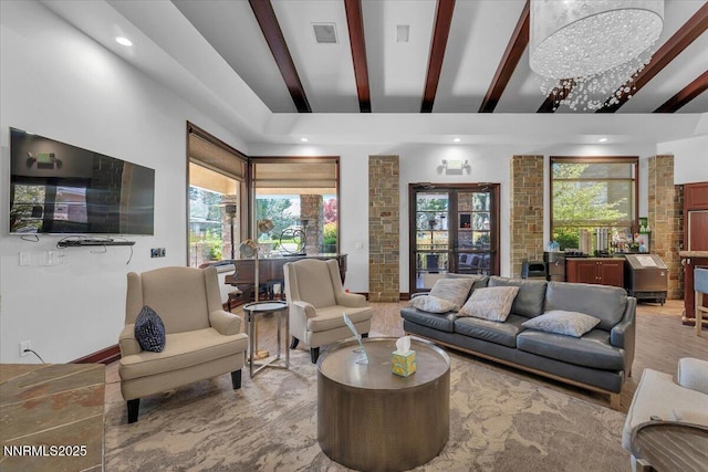 900 S Meadows Pkwy Unit 5222, Reno, NV 89521 - living area with beam ceiling