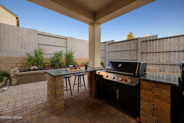 3060 Feathertop Dr, Reno, NV 89521 - fenced backyard featuring a patio and grilling area