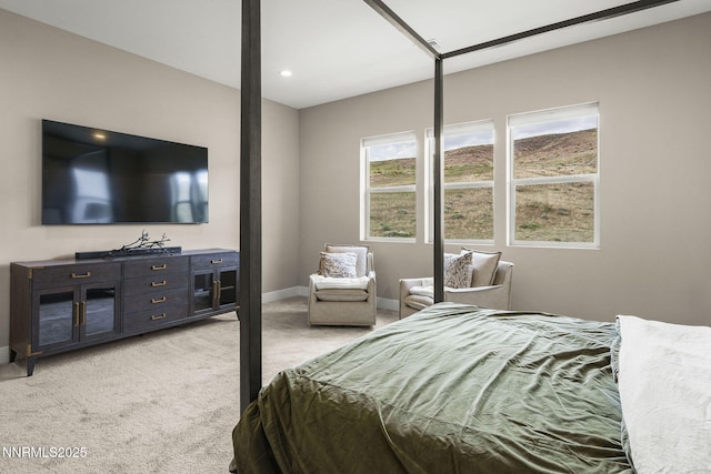9129 Wild Skies Way, Reno, NV 89523 - bedroom featuring light colored carpet, baseboards, and recessed lighting